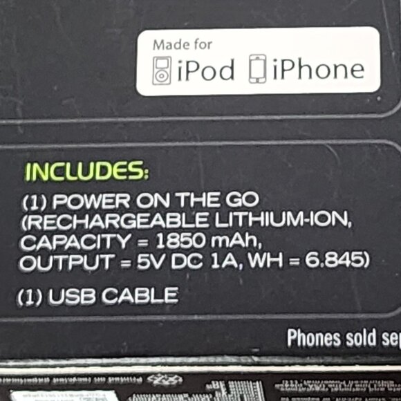 Duracell PowerMat Power on the Go Rechargeable Lithium Ion Capacity w/USB Cable - Picture 16 of 16